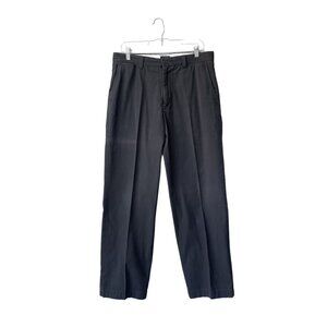 J. Crew Mens Pants‎ Size 33X30 Dark Charcoal Grey Straight Chino Business Casual